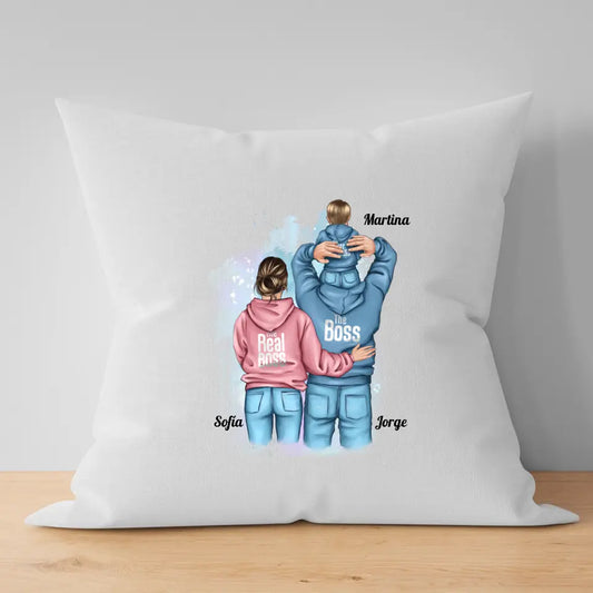 Cojín personalizado familia