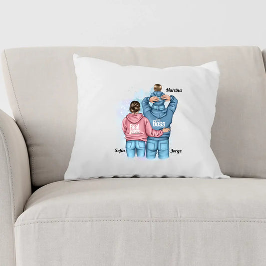 Cojín personalizado familia