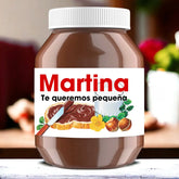 Bote de Nutella personalizado