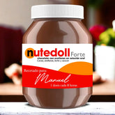 Bote de Nutella personalizado, Nutedoll