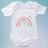 Body de bebé personalizado arcoiris