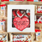 Choco Love S rellena de chocolate Kinder. Modelo corazón.