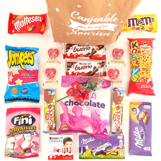 Bolsa kraft, canjeable por tu mejor sonrisa