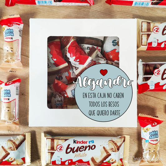 Choco Love S rellena de chocolate Kinder. No caben todos los besos