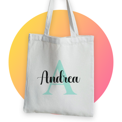 Bolsas de tela personalizadas. Bolsas impresas con foto. Bolsas para regalo.