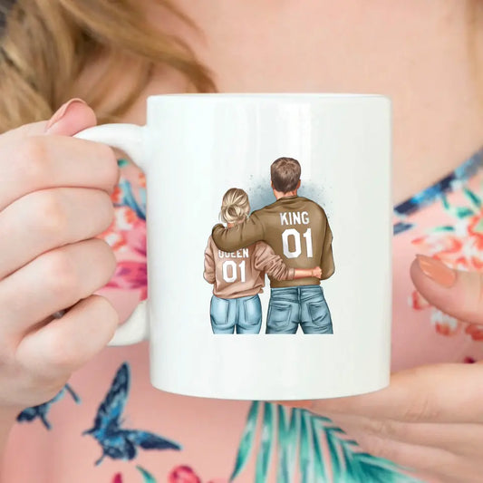 Taza personalizada pareja