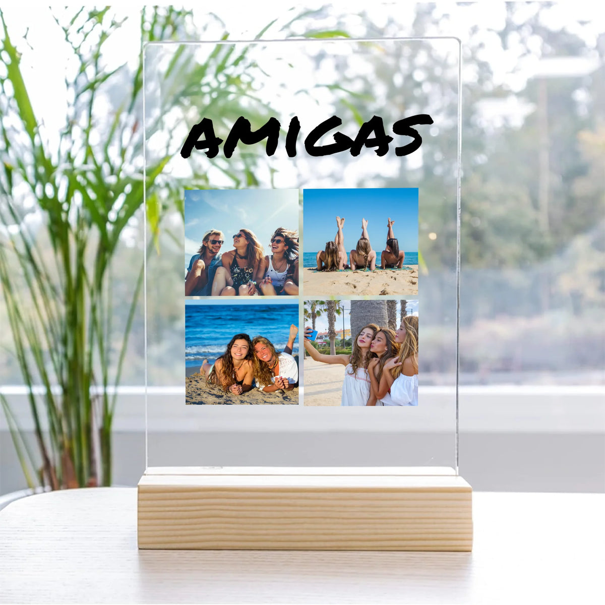 Metacrilato personalizado Amigas