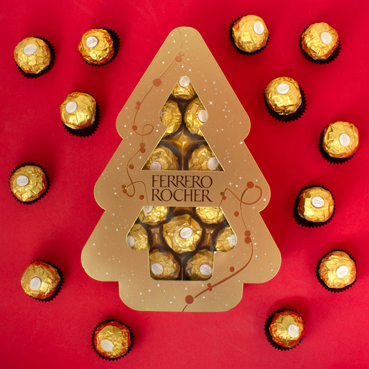 Arbol de navidad Ferrero Rocher, 12 bombones