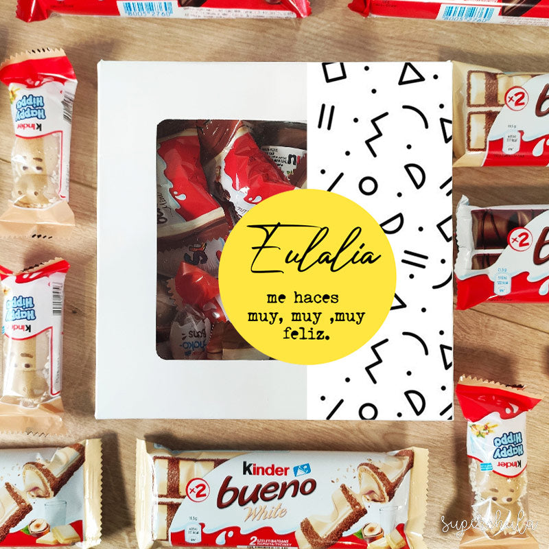 Choco Love S rellena de chocolate Kinder. Me haces muy muy feliz