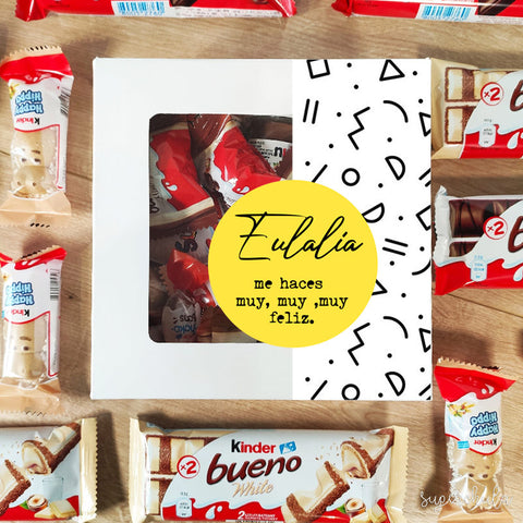 Choco Love S rellena de chocolate Kinder. Me haces muy muy feliz