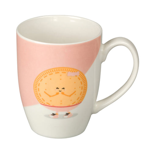 Divertida taza con mensaje, hoy mojamos Rosa. Presentada en blister.