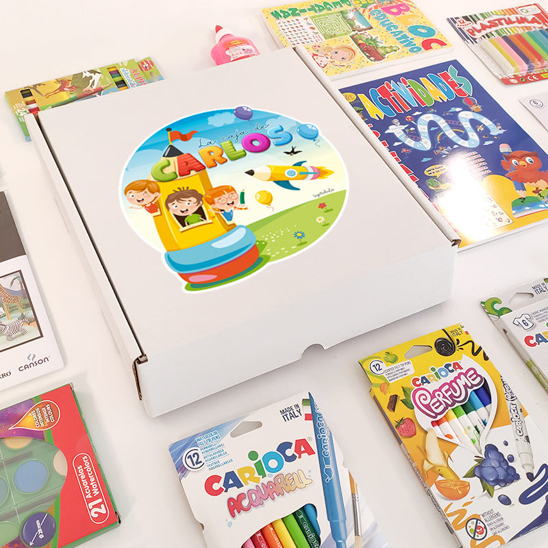 Mega set de manualidades para niños, modelo kids