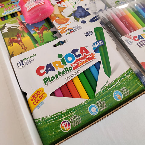 Mega set de manualidades para niños, modelo pizarra